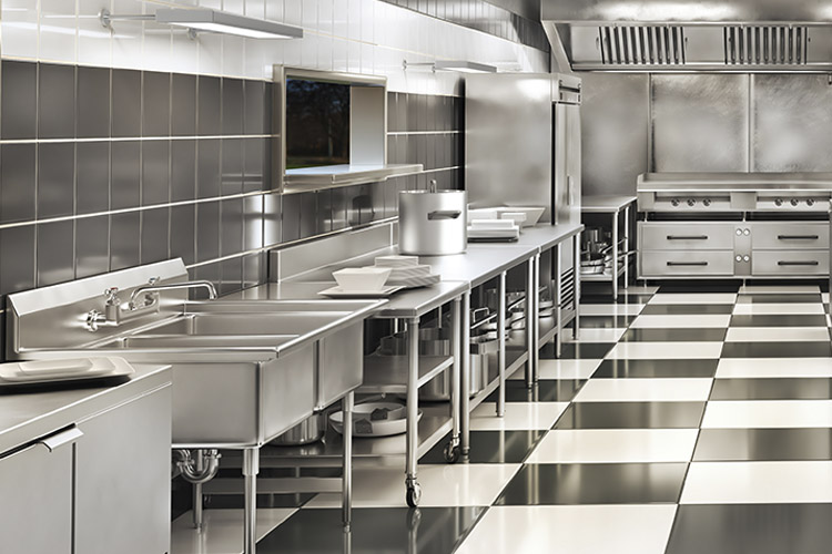 Installation of Professional Kitchens for Restaurants